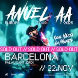 Anuel AA Europe Tour 2025 Barcelona Sabado 22 Noviembre 2025