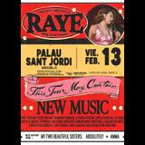 Concierto de Raye en Barcelona Viernes 13 Febrero 2026