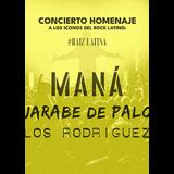 Concierto Tributo a Los Rodríguez, Jarabe de Palo y Maná en Barcelona Sabado 18 Abril 2026