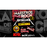 MAESTROS DEL ROCK XL - FESTIVAL DE TRIBUTOS Sabado 19 Octubre 2024