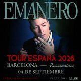 EMANERO TOUR 2026 en BARCELONA (RAZZMATAZZ) Viernes 4 Septiembre 2026