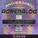 Glamour Freaks presents Adrenalog: Ulises + Leandro + La Kosh + Augustin Barbei Sabado 11 Mayo 2024