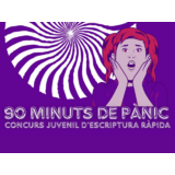 90 MINUTS DE PÀNIC: concurs juvenil d'escriptura ràpid Sabado 25 Octubre 2025