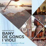 Concert de Gala / Bany de Gongs i Violí / Roses + Aigua + Pau Sabado 11 Mayo 2024