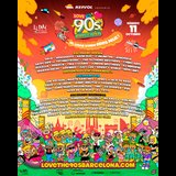 Love the 90´s Barcelona 2025 Dissabte 11 Octubre 2025