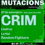 Mutacions 2025 Nit Alternativa Dissabte 27 Setembre 2025 Mutacions 2025 Nit Alternativa Dissabte 27 Setembre 2025