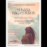 Susana Ballesteros, concierto en Barcelona - L’Oncle Jack en L’Hospitalet de Llobregat Divendres 18 Juliol 2025 Susana Ballesteros, concierto en Barcelona - L’Oncle Jack en L’Hospitalet de Llobregat Divendres 18 Juliol 2025