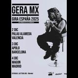 Concierto de Gera MX en Barcelona Dimecres 3 Desembre 2025