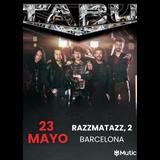Concierto de Tabü en Barcelona Dissabte 23 Maig 2026