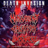 MALEVOLENT CREATION + MASSACRE Thursday 17 July 2025 MALEVOLENT CREATION + MASSACRE Thursday 17 July 2025