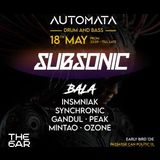 Automata dnb - Subsonic Saturday 18 May 2024